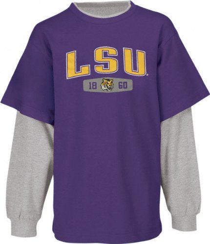 Buy LSU Tigers Vapor Double Layer Long Sleeve Thermal T-Shirt