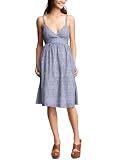 Gap Striped Silky Empire Dress