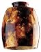 Westinghouse 81311 5-3/8-Inch Replacement Glass Shade for Ceiling Fan or Light Fixture - Fire Pit De