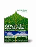 Seventh Generation Natural Automatic Powder Dishwashing Detergent, Free & Clear, 45-Ounce Boxes (Case of 12)