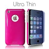 SGP Ultra Thin High Gloss Hot Pink (with Crystal Film) for iPhone 3G(S)