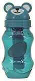 from Ready Steady Bed Ready Steady Bed Housewares Cool Zooey Monkey Flip Top - 12oz Blue Bottle