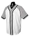 Champion Adult Contrasting Raglan Sleeve Butt Front Baseball Jersey with Brais Trim