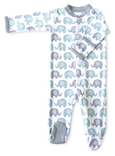 Zippyz Baby Footed Pajamas ~ Zips from Foot to Belly