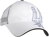 NBA Women's Slouch Adjustable Mesh Back Hat - Er43W, San Antonio Spurs, One Size , San Antonio Spurs , White
