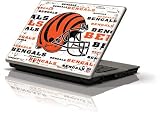 Skinit Cincinnati Bengals - Blast Vinyl Skin for Generic 12in Laptop (10.6in X 8.3in)