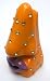 Bling Nose Eyeglasses Holder - Orange