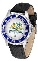 South Dakota State Jackrabbits Suntime Competitor Poly/Leather Band Watch - NCAA College Athletics