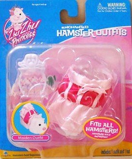41gDhc5PMhL Magical Zhu Zhu Princess Enchanted Hamster Outfit Maiden Hamster NOT Included!