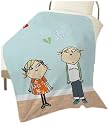 Zap Charlie and Lola Fleece Blanket