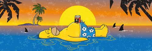 Empire 159359 Simpsons Homer Shark Poster Preisvergleich