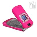 Lux Motorola Razr V3 / V3C Rubber Bling Cell Phone Case - HP