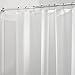 Frost White Shower Curtain Liner with Magnets, Mildew Free - 72-in. x 72-in.