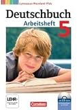 Produkt-Bild: Deutschbuch - Gymnasium Rheinland-Pfalz: 5. Schuljahr - Arbeitsheft mit L&ouml;sungen und &Uuml;bungs-CD-ROM