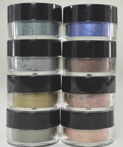 Bella Pierre 8X Single Shimmers Pandera + LED Key Chain