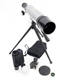 GSI Super Quality Land And Sky 50mm Telescope 180x Power Magnification Optical Glass Lens and Metal Body Includes Table Top Tripod and 2 Eyepieces 41gDnUrB%2B9L. SL160 GSI Super Quality Land And Sky 50mm Telescope 180x Power Magnification Optical Glass Lens and Metal Body Includes Table Top Tripod and 2 Eyepieces