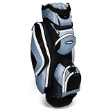 Bag Boy OCB-15 Golf Cart Bag (Black/Light Blue/White)