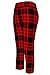Pink Queen® Womens Tartan Active Workout Capri Leggings Fitted Stretch Tights