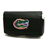 Apple iPhone 2 / 3G / 3GS / 4 / 4S Horizontal PDA Pouch, NCAA Florida Gators Carry Case with Belt Clip Universal Suitable for phones up to 4.5" H x 2.6" W x 0.6"