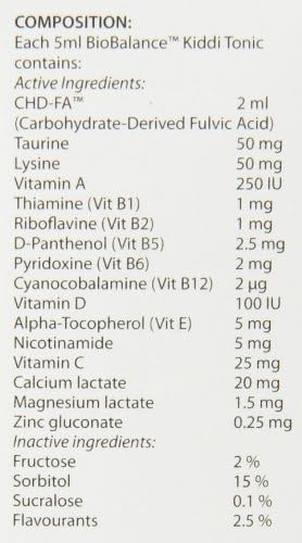 Atka Pharma Biobalance Kiddi Tonic, 6.76 Ounce