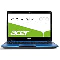 Acer Aspire One 722 29,5 cm (11,6 Zoll) Netbook (AMD C-60, 1GHz, 4GB RAM, 320GB HDD, ATI HD 6290, Win 7 HP) blau