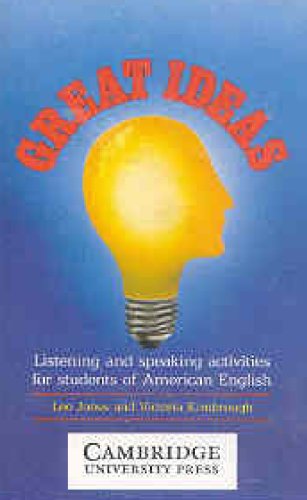 great ideas audio cassette listening and speaking activities for students of american english