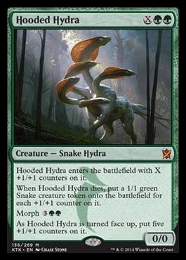 Magic: the Gathering - Hooded Hydra (136/269) - Khans of Tarkir