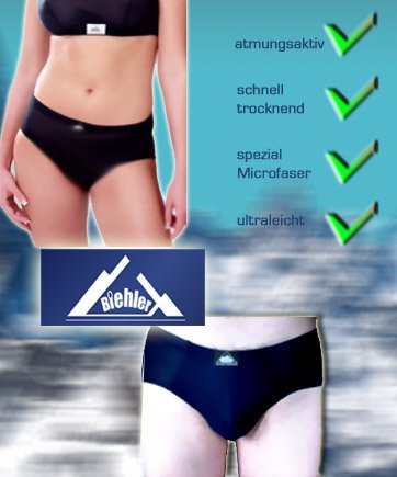 Herren Sport-Slip Biehler SOFT Funktionsunterwäsche