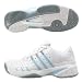 adidas Women's Tirand III Tennis Shoe,White/Glacier/Silver,8 M