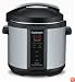 Cuisinart CPC-600 1000-Watt 6-Quart Electric Pressure Cooker, Brushed Stainless and Matte Black