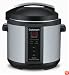 Cuisinart CPC-600 1000-Watt 6-Quart Electric Pressure Cooker, Brushed Stainless and Matte Black