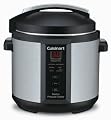 Cuisinart CPC-600 1000-Watt 6-Quart Electric Pressure Cooker, Brushed Stainless and Matte Black