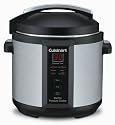 Cuisinart CPC-600 1000-Watt 6-Quart Electric Pressure Cooker, Brushed Stainless and Matte Black