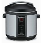 #6: Cuisinart CPC-600 1000-Watt 6-Quart Electric Pressure Cooker, Brushed Stainless and Matte Black