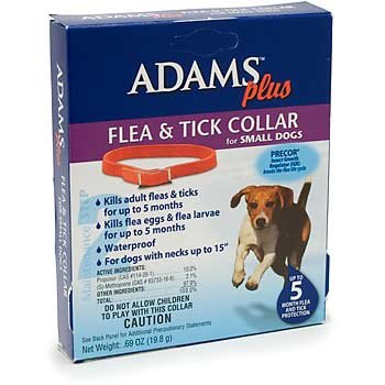 Adams Flea and Tick Collar for Small Dogs