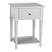 South Hampton Nightstand - White