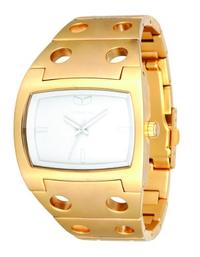 Vestal Unisex-Armbanduhr Destroyer Analog Edelstahl gold DES052 Preisvergleich