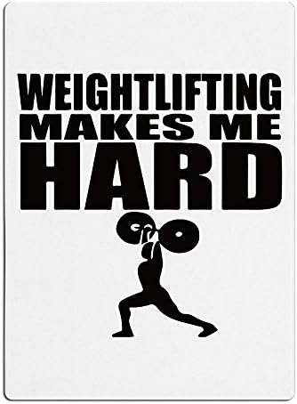 Weightlifting Makes Hard Sport Beach Bath Light Towel Unisex White