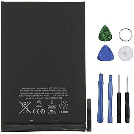 New 4440mAh Li-ion Internal Battery Replacement for iPad Mini A1432 A1454 A1455 with Free Repair Tools