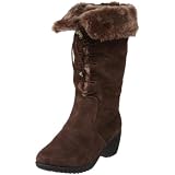 Khombu Womens Bellini Faux Fur Boot