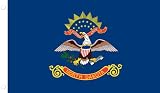 Allied Flag Outdoor Nylon State Flag, North Dakota, 5-Foot by 8-Foot
