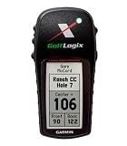 GOLF LOGIX GPS - GARMIN TECHNOLOGY - 08/09 VERSION - BLACK- ONE ONLY TO CLEAR
