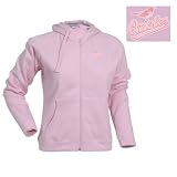 Baltimore Orioles Womens Zip Front Hoody Sweatshirt (White) - Large