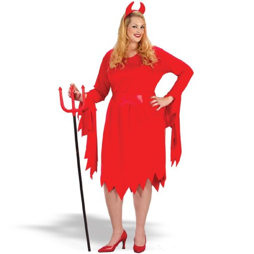 Adults’ Plus Size Red Devil Costume