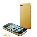 Acase(TM) Superleggera sands fit case for iPhone 4 with 2 Screen Protector  ....