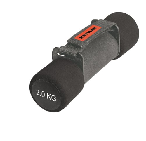 Kettler Aerobic-Hantel Paar 2x2 kg, schwarz, 07360-160