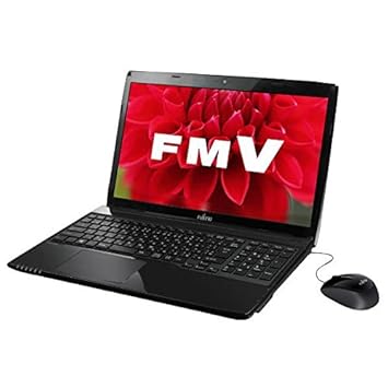 【クリックで詳細表示】富士通 ノートパソコン FMV LIFEBOOK AH45/T シャイニーブラック(Office Home and Business Premium) FMVA45TBP： パソコン・周辺機器