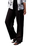 Ellos Plus Size Linen blend drawstring pants