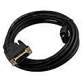 mumbi HDMI / DVI Kabel 2 Meter - 19pol. HDMI-Stecker>18+1 DVI, vergoldet, doppelte Abschirmung, HDTV bis zu 1080p
