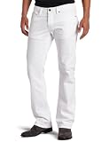 Diesel Men's Viker 32 Inch Inseam Jean, White, 30